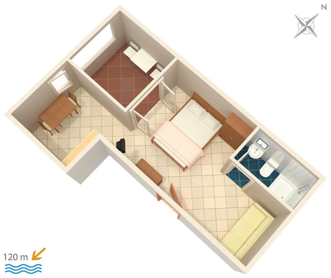Apartments By The Sea Suha Punta, Rab - 5050 Kampor 外观 照片